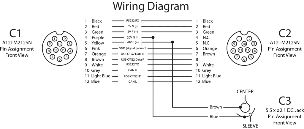 6 Pin Connector Wiring Diagram 12-pin Cable Specs & Pin-out Viagra Best ...
