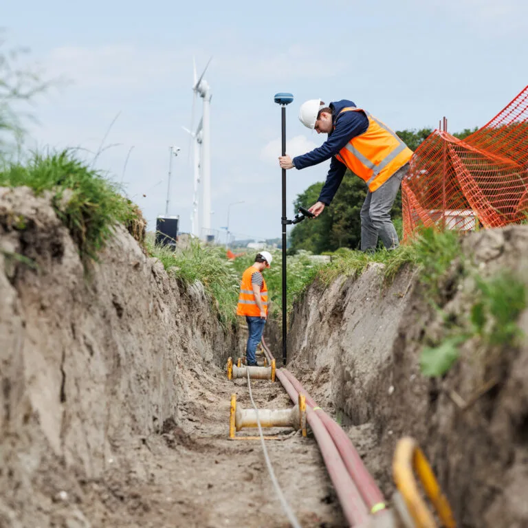 Recording gas, water and power lines for the energy transition