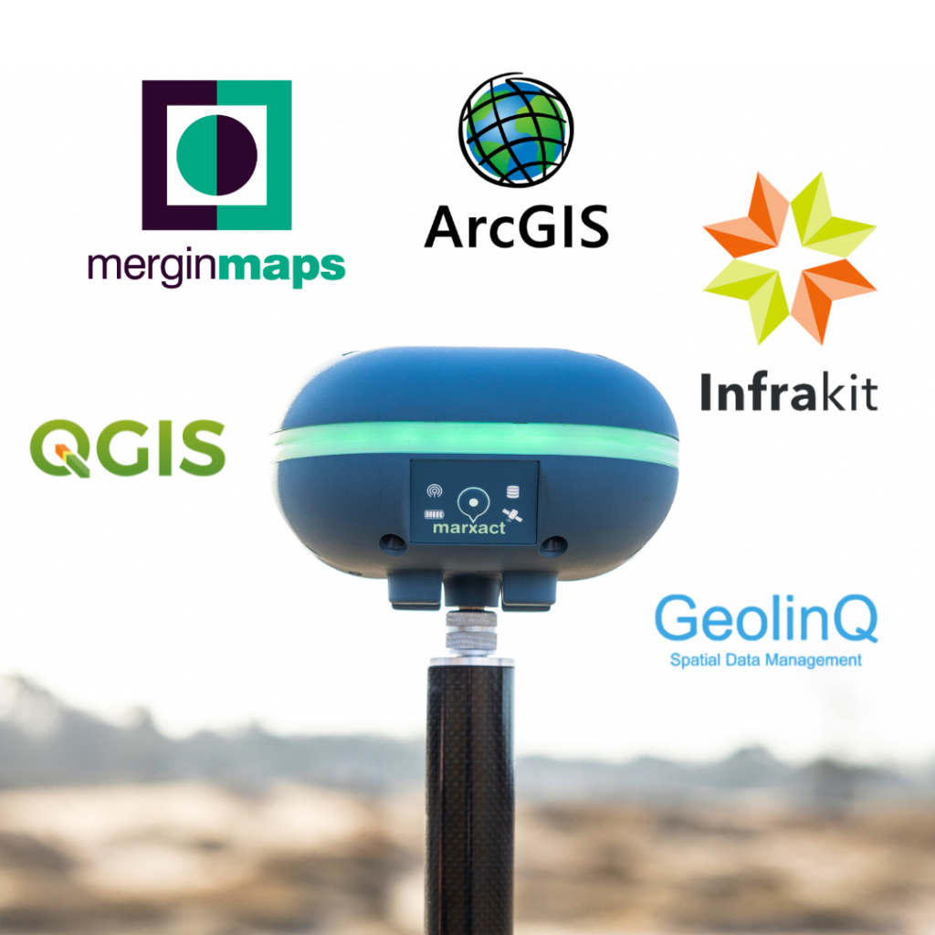 Dank seiner Konnektivität und Flexibilität bei der Formatierung kann UNI mit nahezu allen verfügbaren Vermessungsanwendungen verwendet werden.